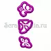 Набор ножей для вырубки и тиснения "Завитки, уголки" (Joy crafts) Набор ножей для вырубки и тиснения "Завитки, уголки" (Joy crafts)