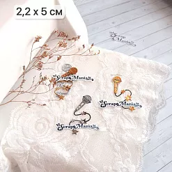 Нож "Музыка. Микрофон", 2,2х5 см (ScrapMania) Нож "Музыка. Микрофон", 2,2х5 см (ScrapMania)