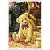 Тканевая карточка мини "Плюшевая семейка. Хобби" (ScrapMania)