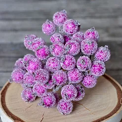 Букет ягод "Рябинка в сахаре темная орхидея" Букет ягод "Рябинка в сахаре темная орхидея"