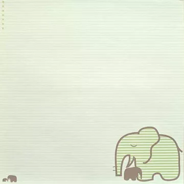 Бумага "Наш малыш. Слониха и слоненок" (Scrap Inspiration)