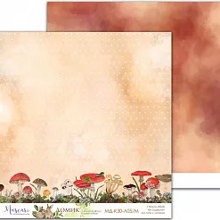 Бумага 20х20 см "Домик лесника. Базовый 05" (Muscari)