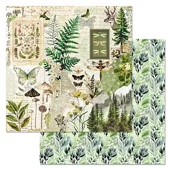 Бумага "Заповедник. Священный мир природы" (ScrapMania)
