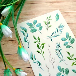 Набор наклеек А6 "Наше гнездышко. Весна" (ScrapMania)