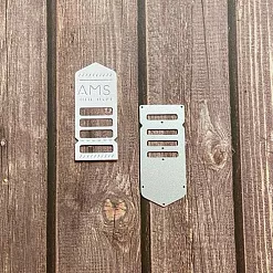 Нож "Билетик 13", 5,8х2,5 см (Scrapman)