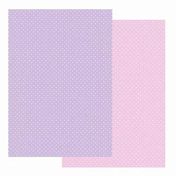 Бумага А4 "Горошки базовые. Сиреневые" (Scrapmama)
