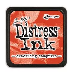 Штемпельная подушечка мини Distress Ink "Crackling Campfire" (Ranger)