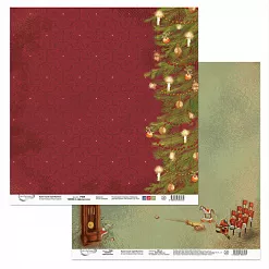 Набор бумаги 15х15 см "Щелкунчик", 12 листов (Mr.Painter)