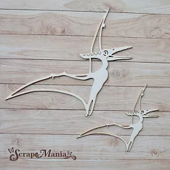 Чипборд "Эра динозавров. Шейкер. Птеранодон большой" (ScrapMania) Чипборд "Эра динозавров. Шейкер. Птеранодон большой" (ScrapMania)