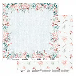 Бумага 30х30 см "Пуансеттия 3" (Mr.Painter) Бумага 30х30 см "Пуансеттия 3" (Mr.Painter)