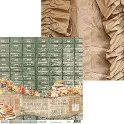 Бумага 30х30 см "Осень - это красиво. Лист 05" (Scrapodelie) Бумага 30х30 см "Осень - это красиво. Лист 05" (Scrapodelie)