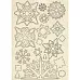 Набор деревянных украшений "Snowflakes" (Stamperia)