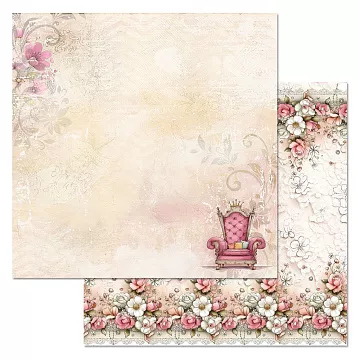 Бумага "Маленькая королева. Желай" (ScrapMania)