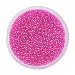 Микробисер, цвет малиновое стекло, 30 г (Zlatka)