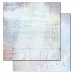 Бумага "Звуки музыки. Размытые ноты" (Mr.Painter)