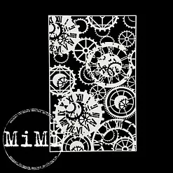 Украшение из чипборда "Фоны. Винтажные часы" (MiMi Design)