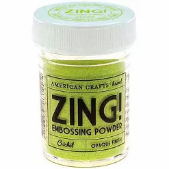 Пудра для эмбоссинга ZING "Cricket. Кузнечиковый" (American Crafts)