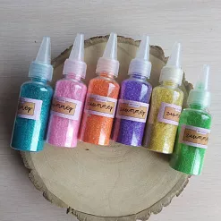 Набор глиттера "Пудра неон", 6 шт, 30 гр (АртУзор)