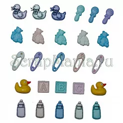 Набор пуговиц "Соски-Кубики" (Dress It Up)