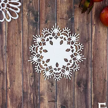 Чипборд "Итальянская салфетка 2454", 6,9х6,9 см (Fantasy)