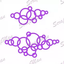 Набор ножей для вырубки "Пузыри" (Scrapman) Набор ножей для вырубки "Пузыри" (Scrapman)