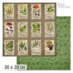20х20 Бумага "Ворожея. Дизайн 5" (ScrapMania)