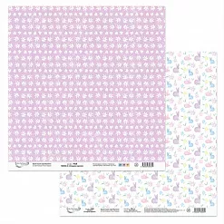 Набор бумаги 15х15 см "Сладкое время", 12 листов (Mr.Painter)