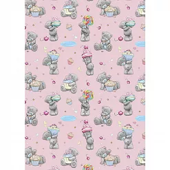 Отрез ткани 50х55 см "Me to you. Сладости. Розовый" (Peppy)