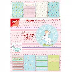 Набор бумаги 15х21 см "Весна", 32 листа (Joy crafts)