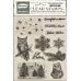 Набор штампов "The owl's House", 14х18 см (Stamperia)