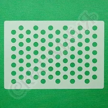 Трафарет 14х20 см "Горох крупный" (СкрапМагия)