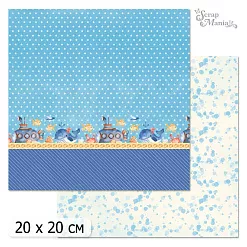 20х20 Бумага "Морячок. Дизайн 2" (ScrapMania, 210 286) 20х20 Бумага "Морячок. Дизайн 2" (ScrapMania, 210 286)