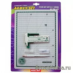 Набор инструментов для резки "Мастер" (Morn Sun) Набор инструментов для резки "Мастер" (Morn Sun)