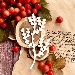 Чипборд "Полынь", 5х9 см (WoodHome)