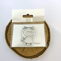 Штамп "Катюша капризуля" (Скрапклуб)