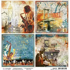 Бумага "Blue Note. Cards" (Ciao bella)