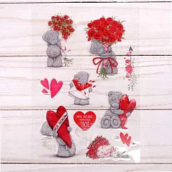 Наклейки 11х16 см "Любовь" (АртУзор)