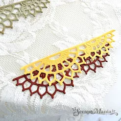 Нож "Кружевной узор. Бордюр", 2,6х8,5 см (ScrapMania)