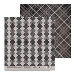 Бумага 20х20 см "For real man" (АртУзор) Бумага 20х20 см "For real man" (АртУзор)