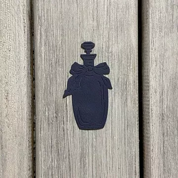 Нож "Флакон духов", 5х9 см (ArtScrap)