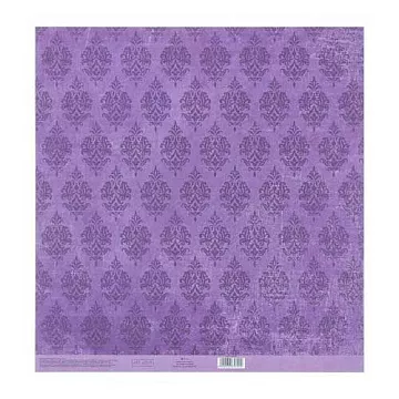 Бумага 30х30 см на клеевой основе "Узор" (АртУзор)