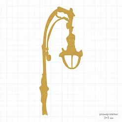 Нож "Фонарь 2", 4,2х10,2 см (Mr.Painter)