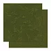 Бумага "Doubledot Flourish. Olive" (BoBunny)