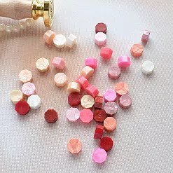 Сургуч в пакете "Восьмигранник. Оттенки розового. Перламутровый", 40 шт