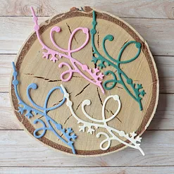 Набор вырубок "Новогодние завитки" (ScrapMania)