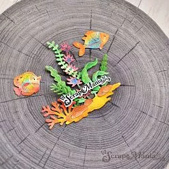 Нож "Море. Подводное царство", 2,5х3,8 см (ScrapMania) Нож "Море. Подводное царство", 2,5х3,8 см (ScrapMania)