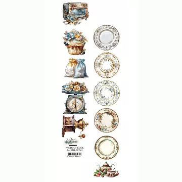 Бумага 6х30 см "Recipe for happiness 01" (Alchemy of Art)