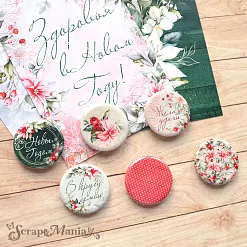 Набор фишек "Зимняя прелесть. В кругу семьи" (ScrapMania)