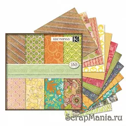 Набор бумаги в коробке "Современный" (K&Company)