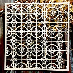 Украшение из чипборда "Фон 4" (LAE)